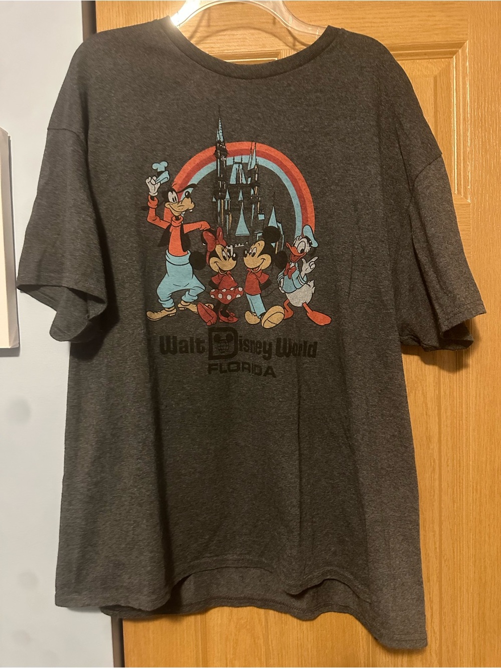 Disney Men/ women’s Dark Gray Retro Character Graphic Tee